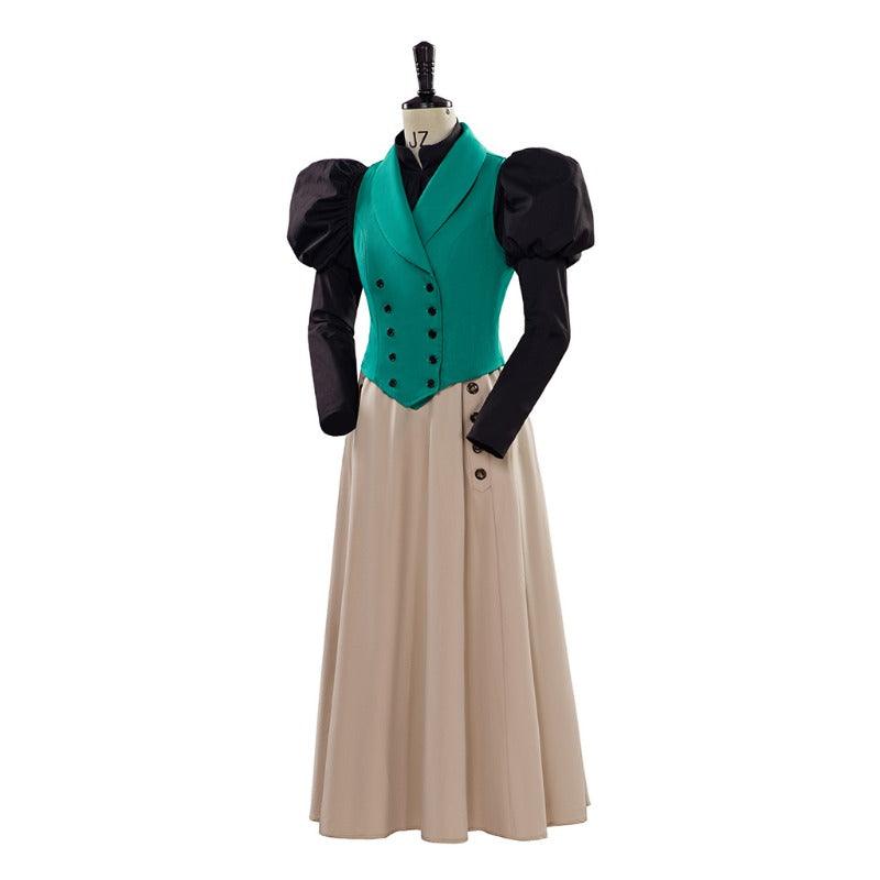 Victorian Edwardian Medieval Renaissance Ball Gown Costume for Women - Cosplay Dress Suit