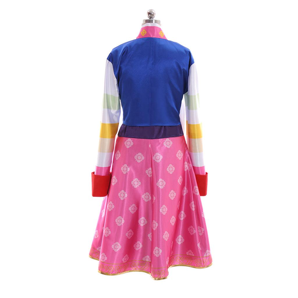 OW D.Va Cosplay Costumes Hanbok Style Cute Girls Outfit for Game Cosplay Events