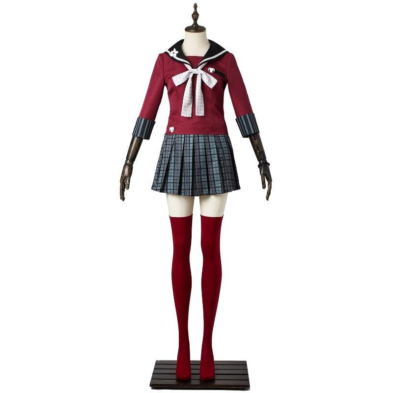 Harukawa Maki Cosplay Costume Wig School Uniform | Danganronpa Halloween Outfit for Women