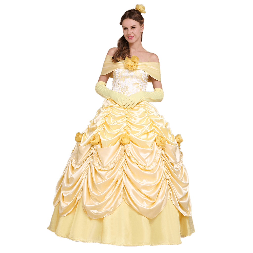 Beauty and the Beast Belle Cosplay Costume Series | Princess Dress for Halloween & Cosplay Events