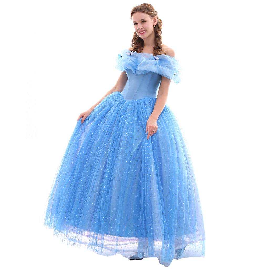 Disney Cinderella Princess, Prince, Stepmother, and Maid Cosplay Costume Series