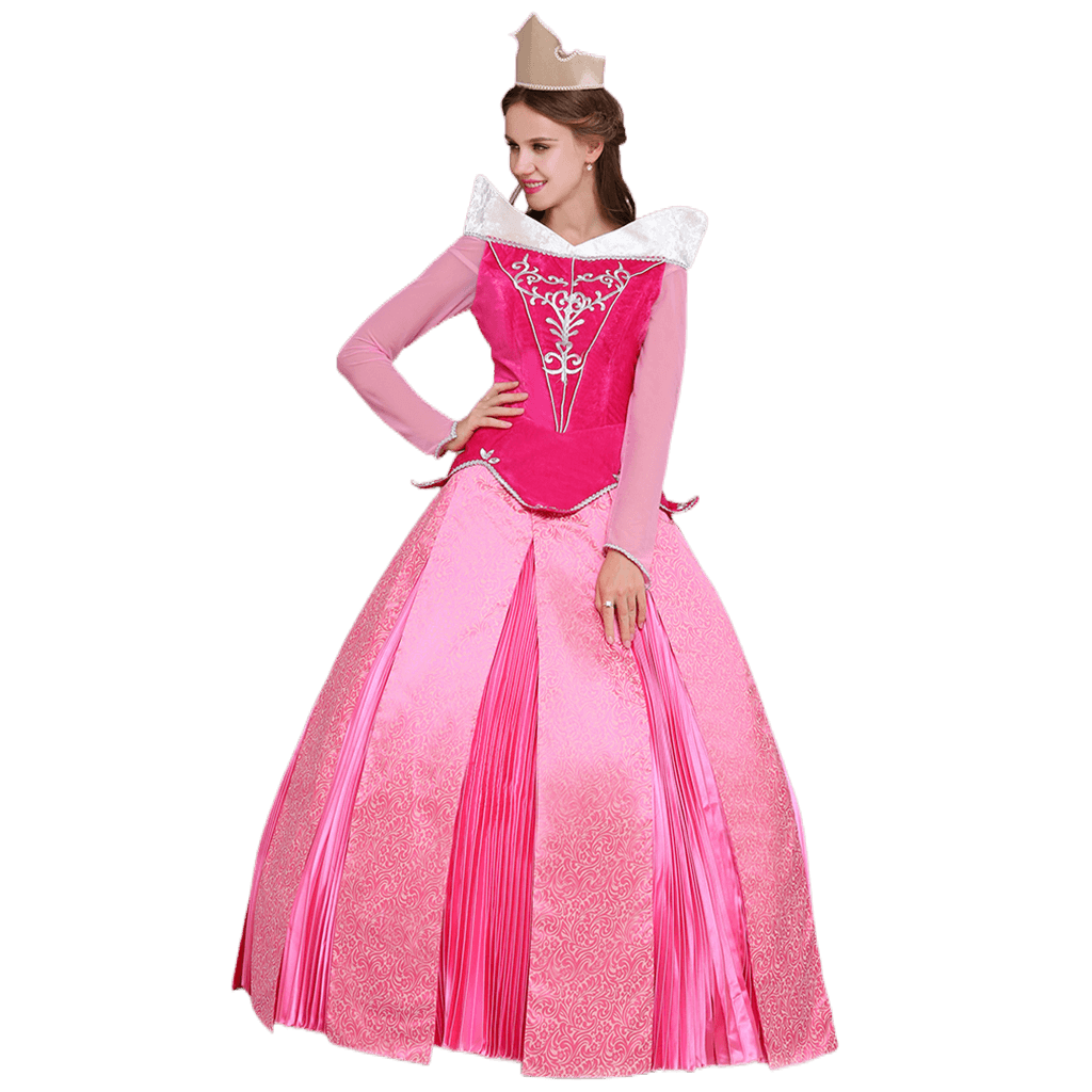 Disney Sleeping Beauty Princess and Prince Cosplay Costume Series | Aurora & Prince Phillip Couple Outfits - Coscosmos