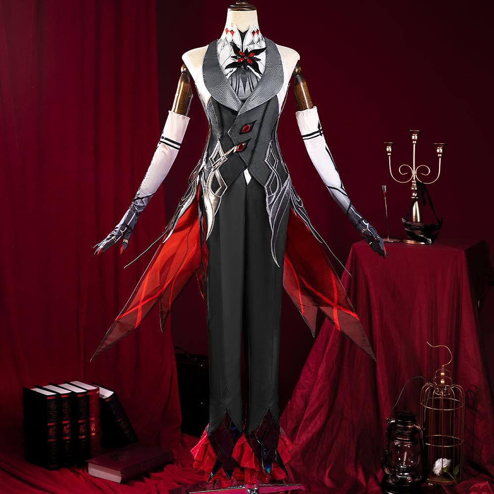 Genshin Impact Arlecchino Cosplay Costume - Perfect for Fans of The Fatui Harbinger