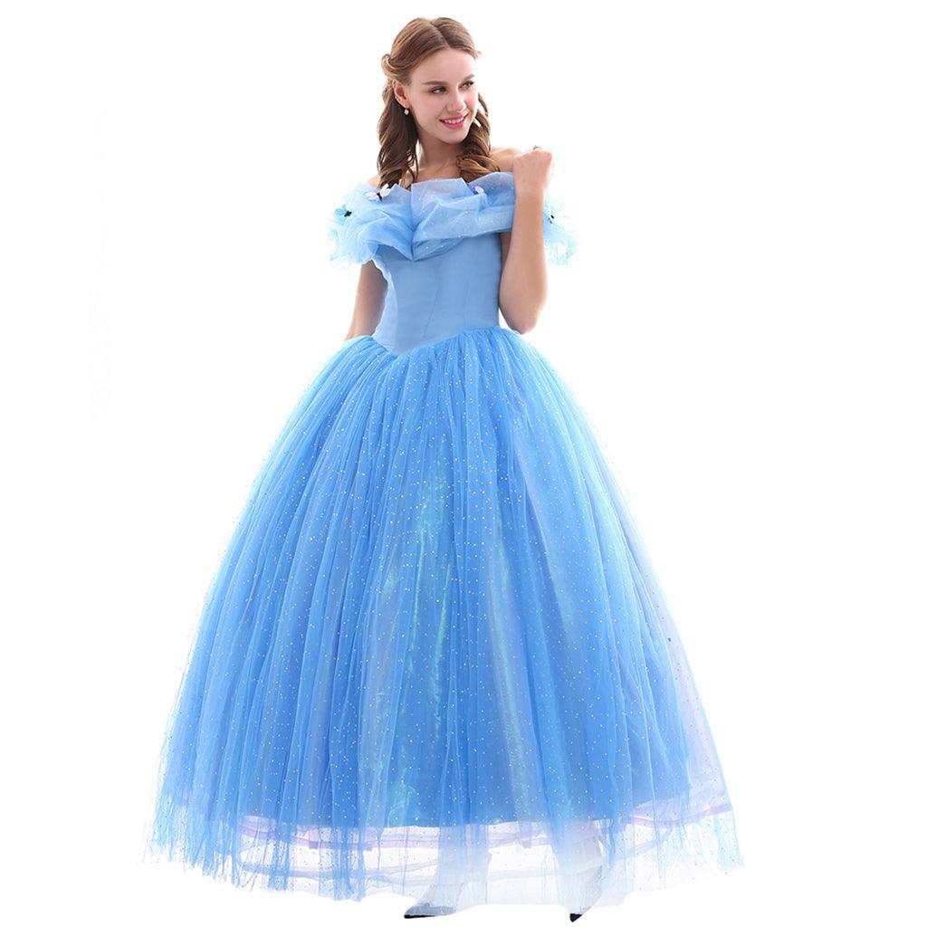 Disney Cinderella Princess, Prince, Stepmother, and Maid Cosplay Costume Series