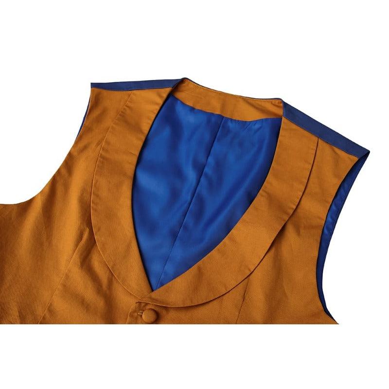 Jerome Cosplay Red Jacket & Orange Vest Suit for Halloween & Festivals