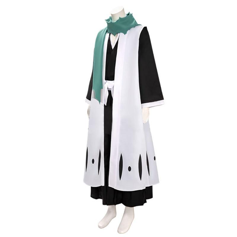 Toshiro Hitsugaya Cosplay Costume - 10th Captain Kimono Outfit for Halloween