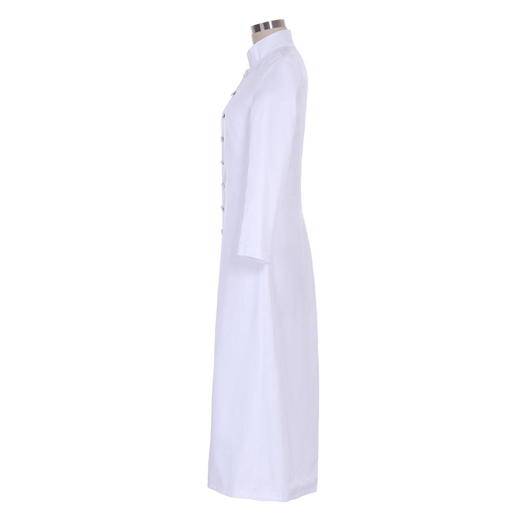 Woman Priest Cosplay Costume – Customized Long Pastor Uniform for Halloween & Carnival