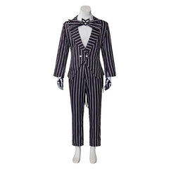 Jack Skellington Cosplay Costume Halloween Suit - Jacket & Pants Outfit