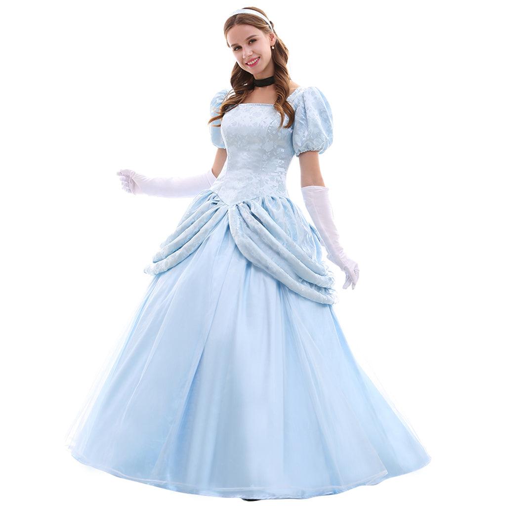 Disney Cinderella Princess, Prince, Stepmother, and Maid Cosplay Costume Series