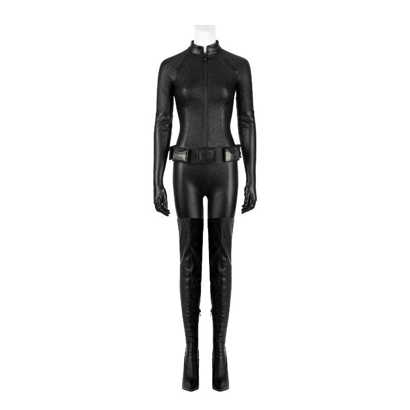 Halloween Anime Catgirl Cosplay Costume - Selena Kyle Zentai Jumpsuit for Adults