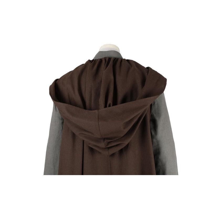 Obi-Wan Kenobi Cosplay Costume Full Set - Jedi Knight Cloak for Halloween & Carnival