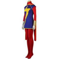 Kamala Khan Cosplay Costume - Women's Jumpsuit & Cloak for Halloween and Parties