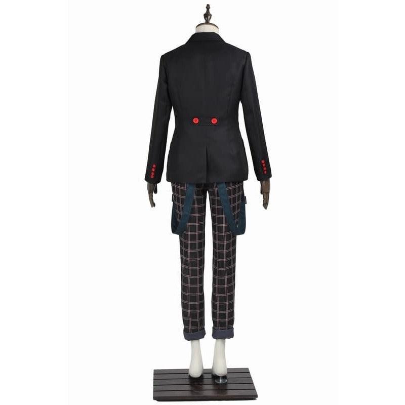 Ryuji Sakamoto Persona 5 Cosplay Costume School Uniform with Wig for Halloween and Carnival