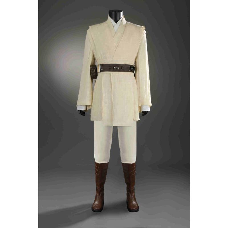 Obi-Wan Kenobi Cosplay Costume Full Set Robe Cloak Halloween Party Outfit