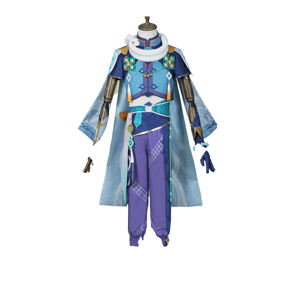 Genshin Impact Baizhu Cosplay Costume – Immersive Game-Inspired Outfit for Men