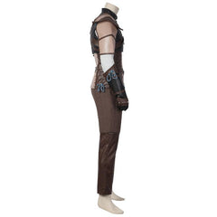 Witcher 3 Geralt of Rivia Cosplay Costume Leather Jacket Wild Hunt Hero Suit for Halloween