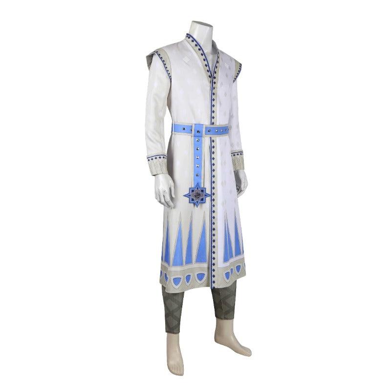 King Magnifico Costume for Men - Rosas Cosplay Cloak, Robe & Belt for Halloween Party