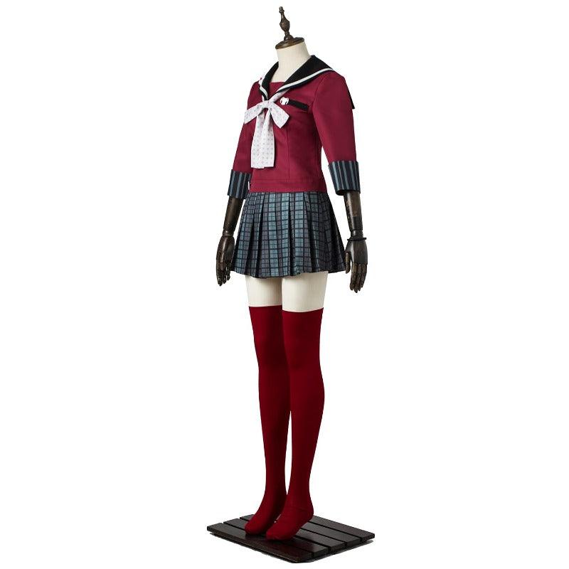 Harukawa Maki Cosplay Costume Wig School Uniform | Danganronpa Halloween Outfit for Women