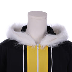 Frisk Cosplay Costume Anime Undertale Hoodie Role Play Outfit for Fans