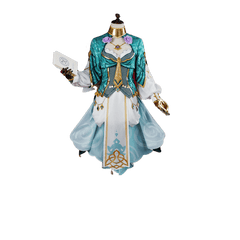 Genshin Impact Lisa Yae Hidden Bloom Cosplay Costume - Elegant Anime-Inspired Outfit for Women