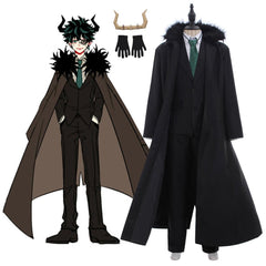 My Hero Academia Izuku Midoriya Cosplay Black Suits