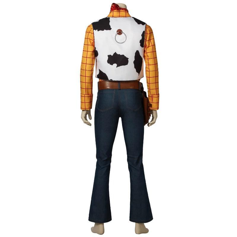 Woody Cowboy Sheriff Costume for Adults - Cosplay Fancy Dress Halloween Outfit