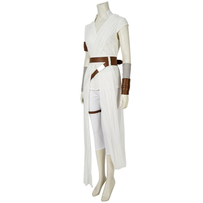 Rey Cosplay Costume Star Wars: The Rise of Skywalker Jedi Outfit for Adults