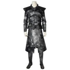 Game of Thrones Night’s King Cosplay Costume – White Walker Commander Roleplay Outfit for Halloween