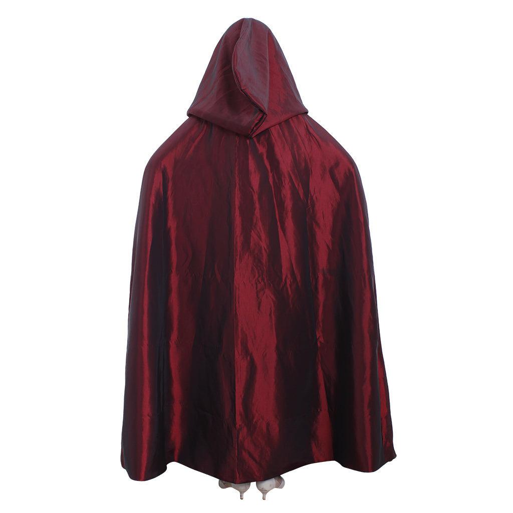 Victorian Red Cloak Halloween Cosplay Costume