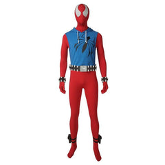 Scarlet Spider Ben Reilly Cosplay Costume - Authentic Spider-Verse Outfit