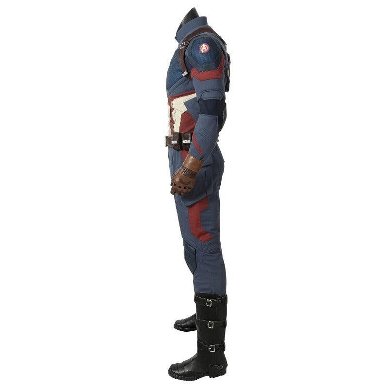 Steven Rogers Captain America Cosplay Costume - Halloween Hero Uniform