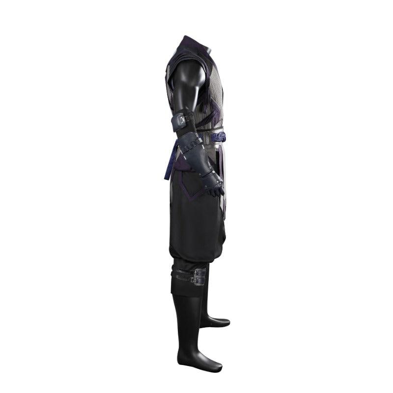 Mortal Kombat 1 Smoke Cosplay Costume with Mask - Full Set for Halloween & Parties