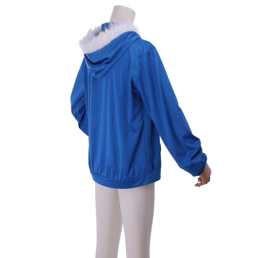 Undertale Sans Cosplay Costume for Men – Blue Hoodie Game Cosplay Outfit