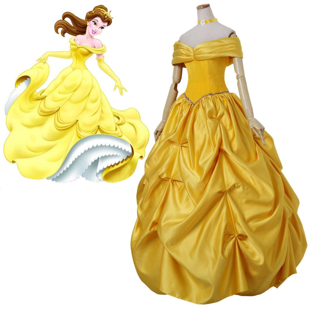 Beauty and the Beast Belle Cosplay Costume Series | Princess Dress for Halloween & Cosplay Events