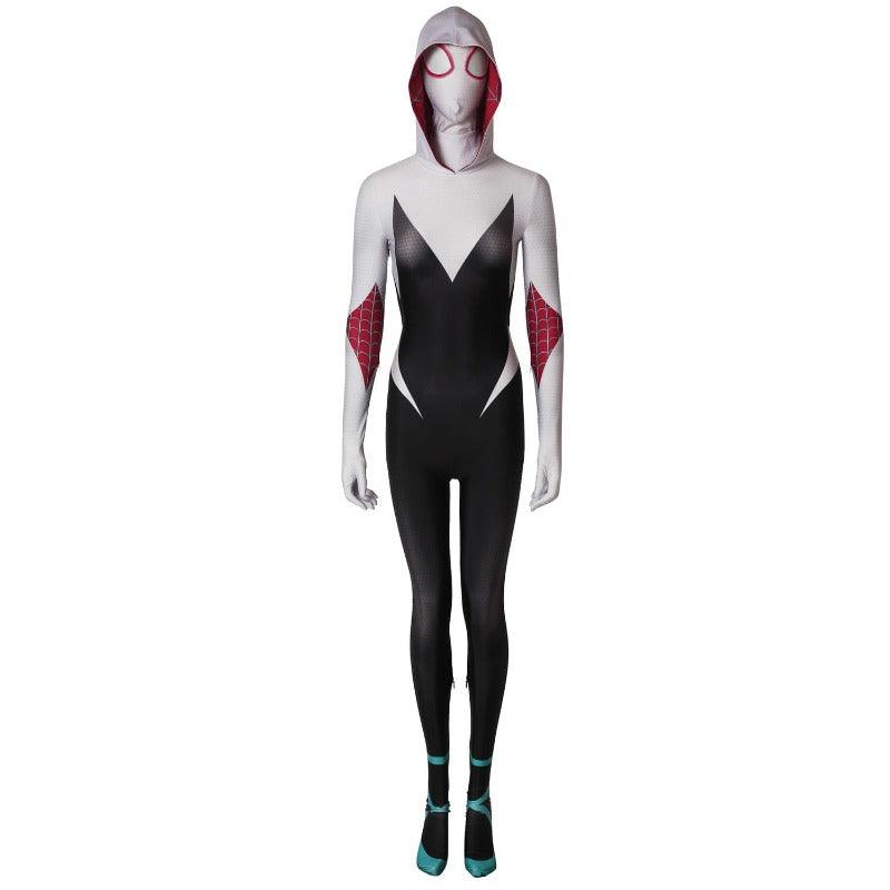 Spider-Gwen Across The Spider-Verse Cosplay Bodysuit Gwen Stacy Costume Ver2