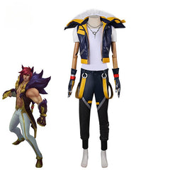 Game LOL HEARTSTEEL Sett Cosplay Costume LOL Adult Men Roleplay Fantasia Outfits Male Sett Uniform Halloween Full Set