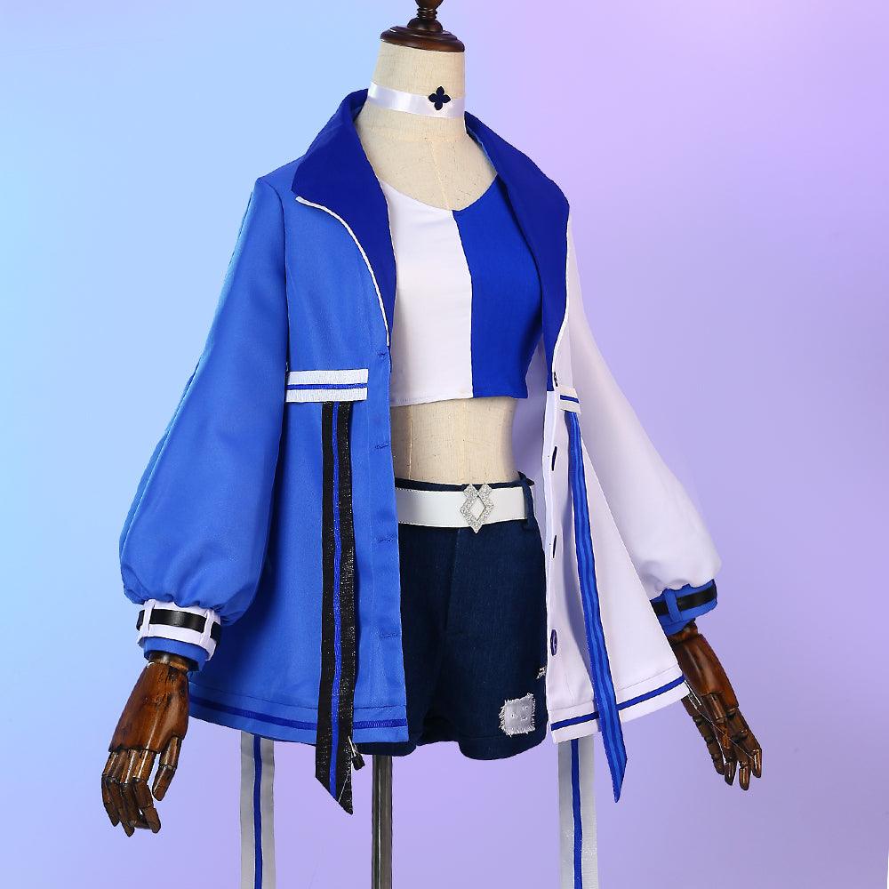 Genshin Impact x Lawson Collaboration Yoimiya Cosplay Costume - Game-Inspired Outfit