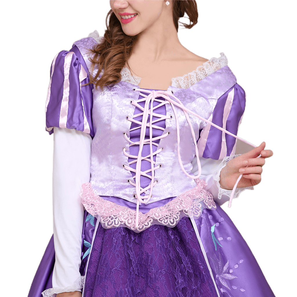 Disney Tangled Cosplay Costume Series | Rapunzel, Naveen, Mother Gothel & More - Coscosmos