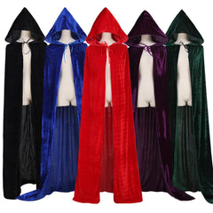 Vampire Cape Medieval Hooded Robe Cosplay Costumes