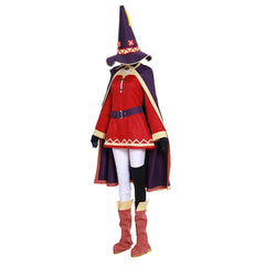 KonoSuba Megumin Arch Wizard Witch Red Halloween Cosplay Costume