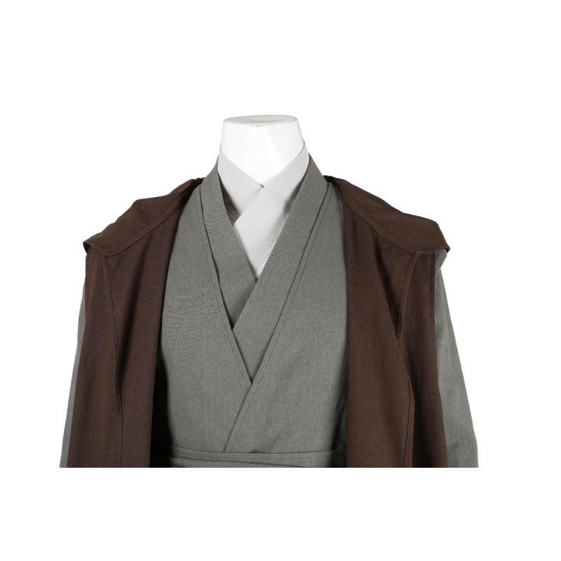 Obi-Wan Kenobi Cosplay Costume Full Set - Jedi Knight Cloak for Halloween & Carnival