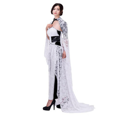 Final Fantasy XV Lunafreya Nox Fleuret Cosplay Costume Evening Party Dress for Women