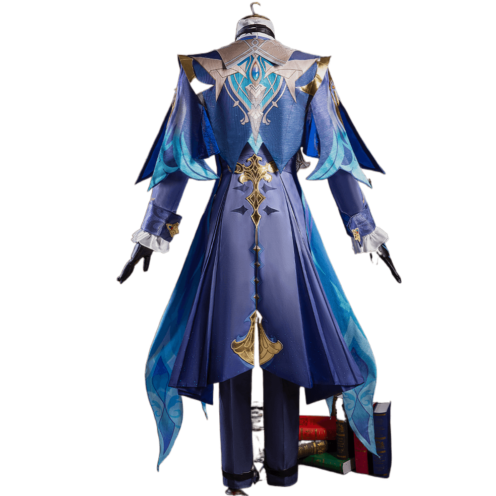 Genshin Impact Neuvillette Cosplay Costume – Authentic Game-Inspired Outfit for Men