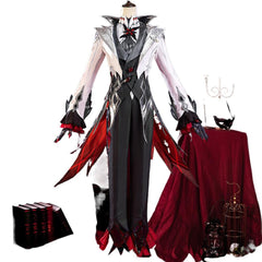 Genshin Impact Arlecchino Cosplay Costume - Perfect for Fans of The Fatui Harbinger