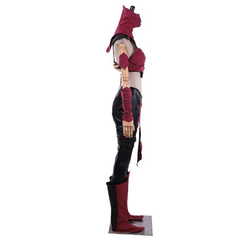 Mileena Cosplay Costume - Sexy Combat Suit with Mask for Women | Halloween & Carnival Outfit