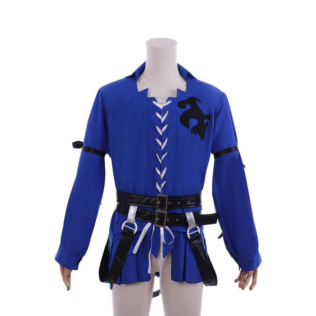 Final Fantasy XIV Estinien Wyrmblood Cosplay Costume | Custom-Made FF14 Top Outfit