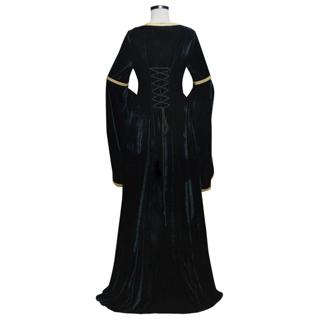 Medieval Roman Byzantine Gothic Aristocratic Dress Adult Ladies Renaissance Queen Victoria Princess Vintage Ball Gown