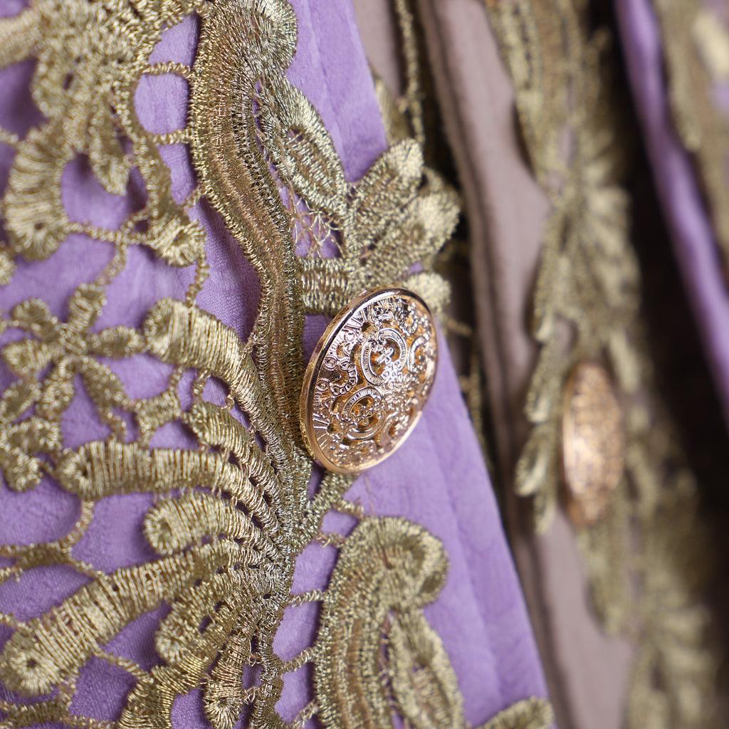 Purple 18th Century Rococo Men's Costume - Marie Antoinette Inspired | Coscosmos Medieval Series