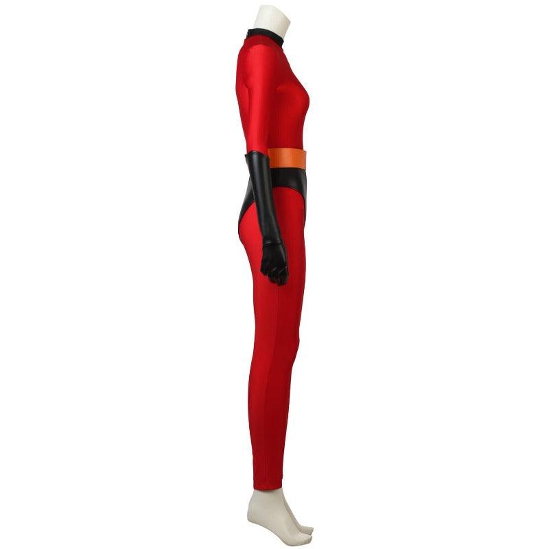 Incredibles 2 Elastigirl Helen Parr Cosplay Costume Bodysuit with Mask - Takerlama