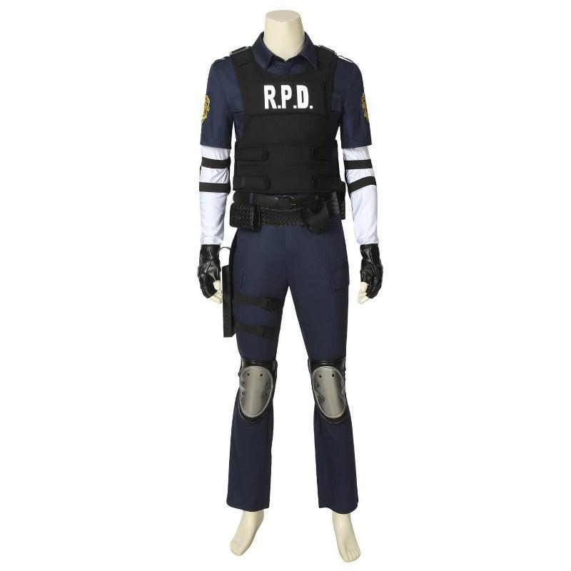 Resident Evil Remake Leon S. Kennedy Cosplay Costume